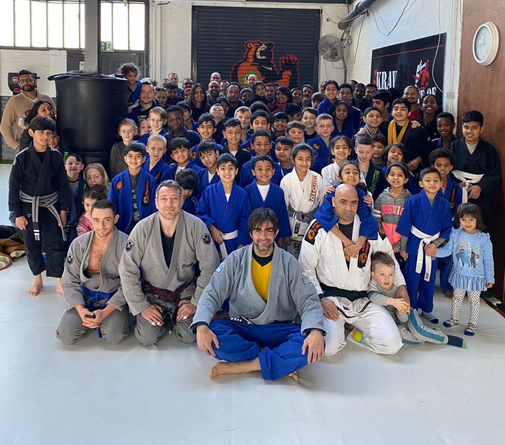 Photographs of the kids of Essex BJJ a brazilian jiu jitsu academy in Essex and London
